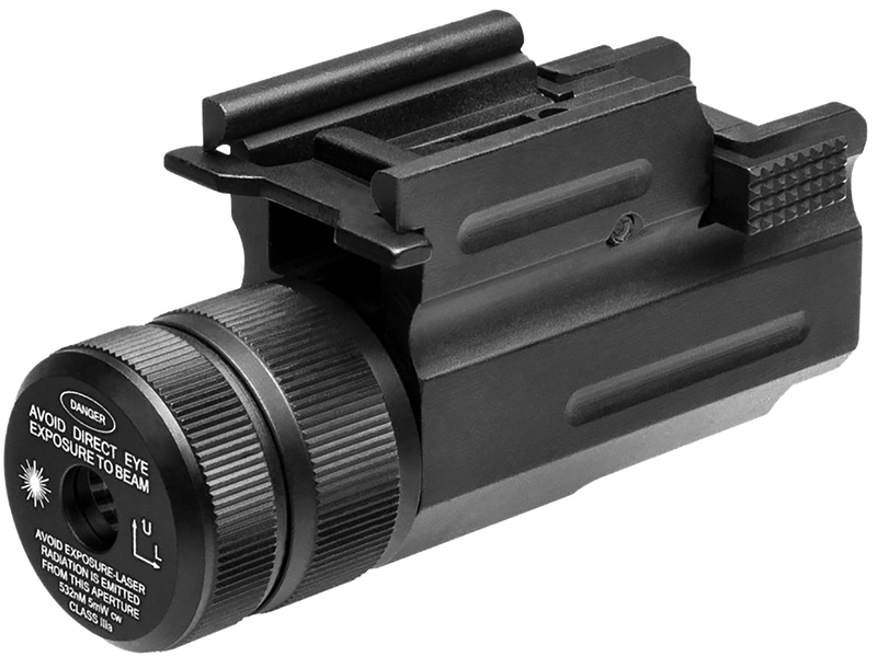 NCStar Flashlight and Green Laser Combo AQPTFLG with Quick Detachable Weaver Mount