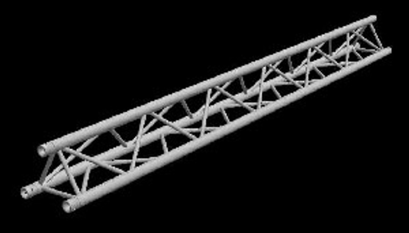 Global Truss F33 12" Triangular Truss Segment / 9.84ft. (3.0m)