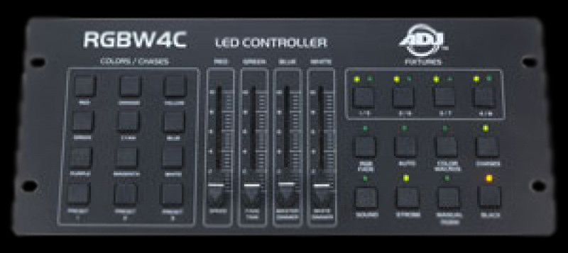 中古★ADJ DMXコントローラーセット(RGBW4C IR) American DJ RGBW4C IR 32 Channel LED Controller Board