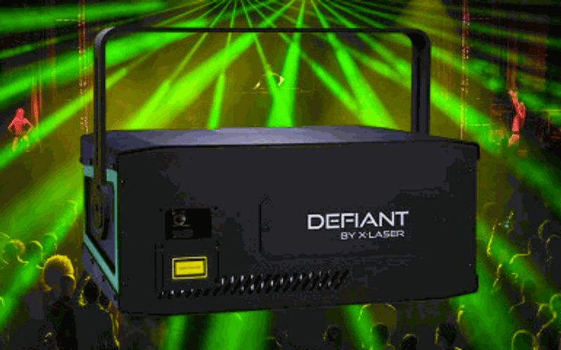 X-Laser Defiant RGB Laser / Polaris Audience Immersion Technology