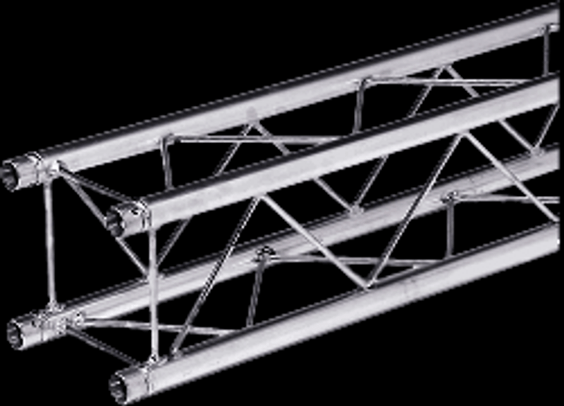 Global Truss F24 9" Square Box Truss Segment / 2.87' (0.875M)