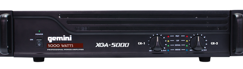 Gemini XGA-5000 / 5000W Nightclub Power Amplifier