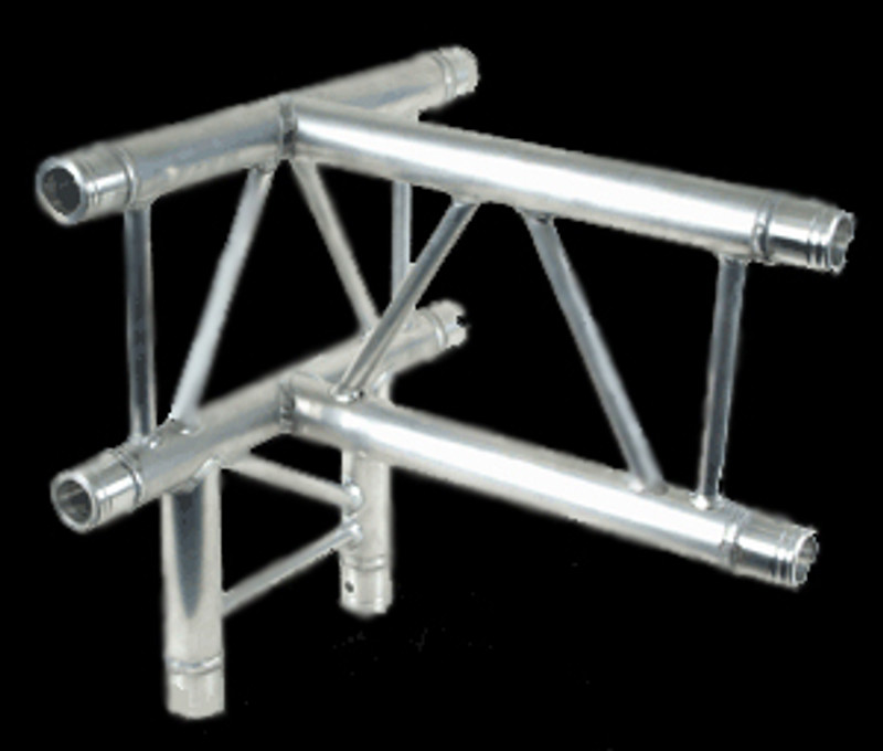 Global Truss F32 12" 4 Way Horizontal T Junction / 1.64ft. (0.5m)