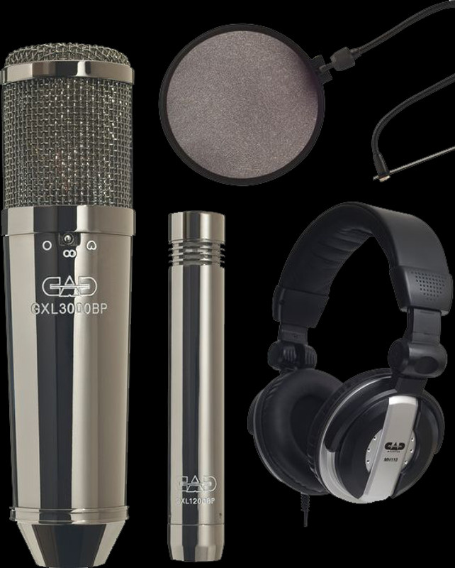 CAD GXL Multi-Pattern Cardioid Condenser Microphone Package