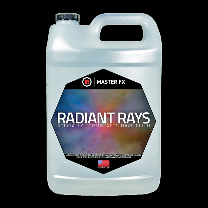 Master FX Radiant Rays Haze Machine Refill Fluid