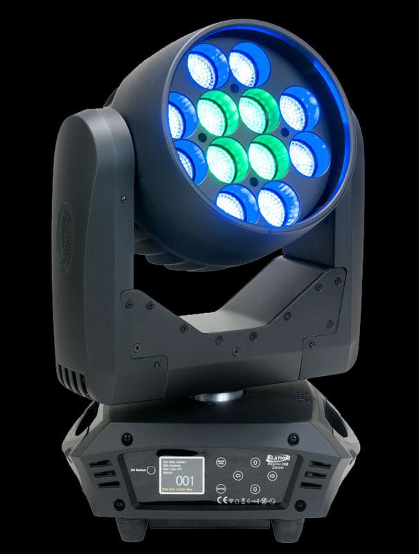 Elation Rayzor Q12Z LED Wash Moving Head w/ Zoom