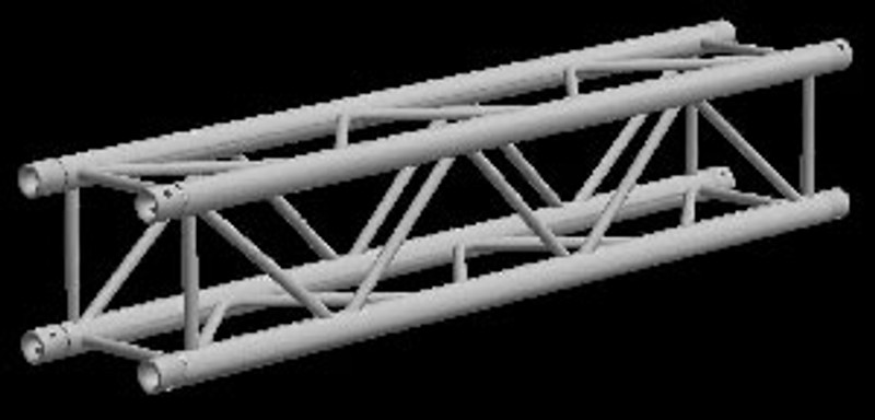 Global Truss F34 12" Square Truss Segment / 3.28ft. (1.0m)