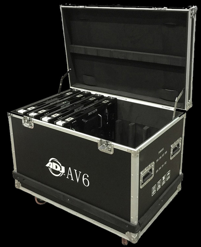 ADJ AV6FC Road Case for AV6 Video LED Panels