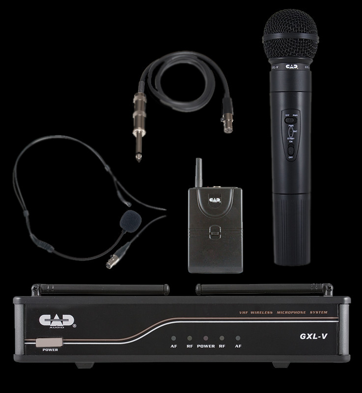 CAD UHF Wireless Handheld / Bodypack Microphone Combo System