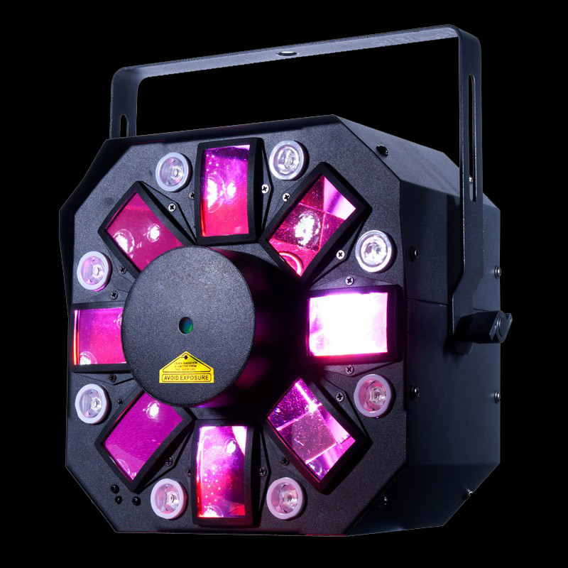 ADJ Stinger II HEX LED Moonflower w/ Laser + UV - Phantom Dynamics
