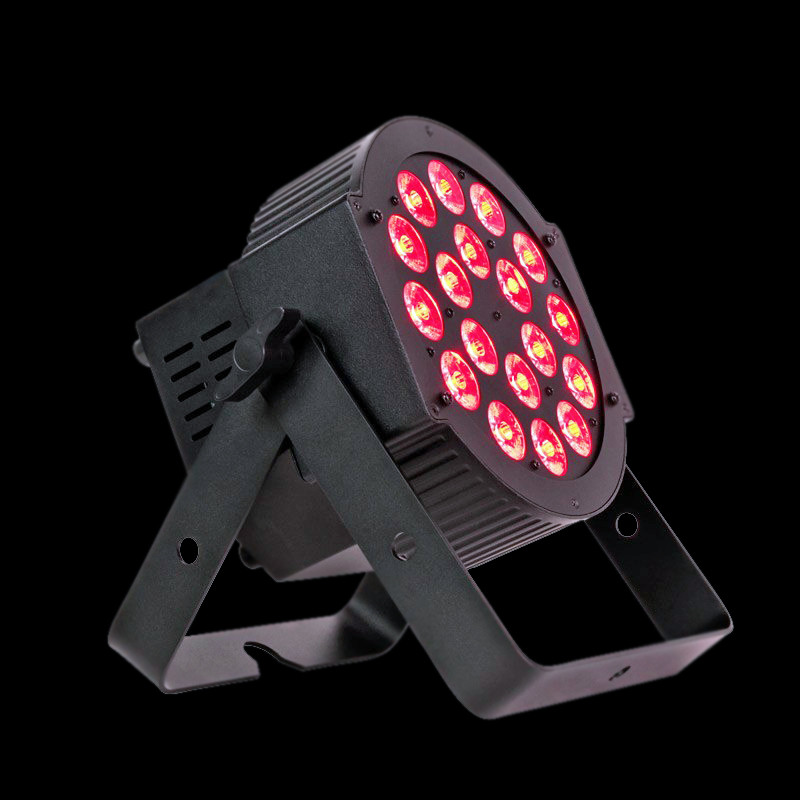 ADJ 18P Hex LED Par Can Light w/ DMX / RGBAW + UV - Phantom