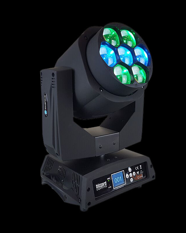 Blizzard Lighting Stiletto I7 RGBW LED Moving Head Beam - Phantom