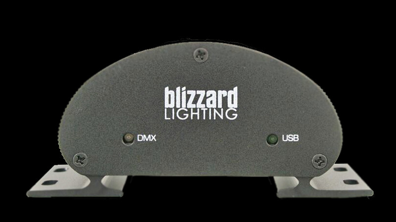 Blizzard Lighting SoC-It (5-pin) Wi-Fi based sACN/Art-Net to DMX wireless bridge that is available with either a 3-pin or 5-pin DMX connector