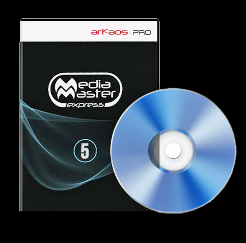 ArKaos Media Master Express Software / Backup Boxed