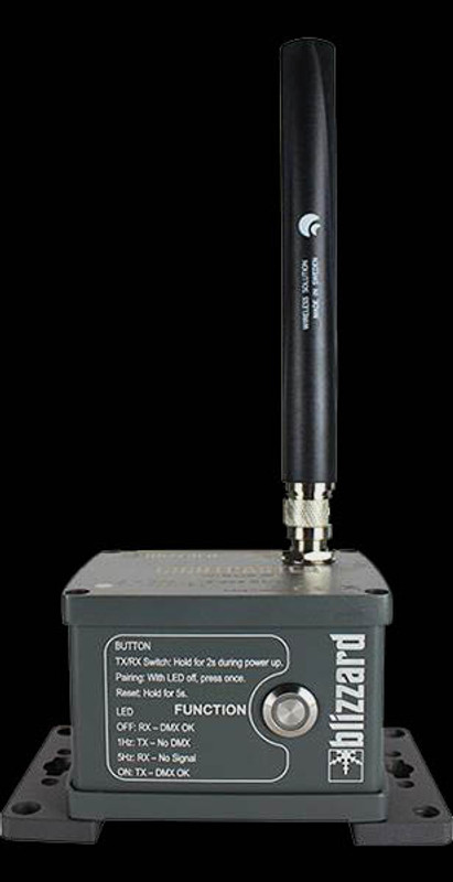 Blizzard Lighting LightCaster W-DMX IP IP65 Wireless W-DMX Transceiver