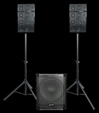 Gemini Line 600W Array Speakers w/ 12