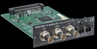 TASCAM IF-MA64/EX MADI Digital Interface Card for DA-6400 / DA