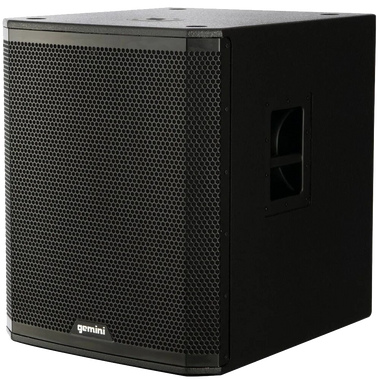 Gemini ZRX-S18BT 2400W Powered Subwoofer w/ Bluetooth - Phantom