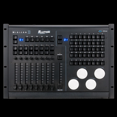 elation controller usb midi software lighting powered dmx