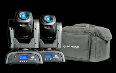 ADJ Pocket Pro Pak LED Compact Moving Head Package - Phantom