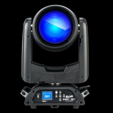 サートゥン・シェーズ・オブ・ライムライト Elation DARTZ 360 RGB LED Narrow Beam Moving Head Luminaire