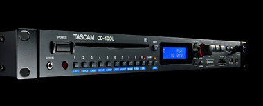 TASCAM CD-400U CD / SD / USB Player w/ Bluetooth Receiver - FM / AM