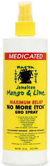 Jamaican Mango and Lime No More Itch Gro Spray [Maxi] Medicated