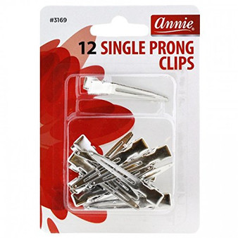 Annie Single Prong Clips 12ct
