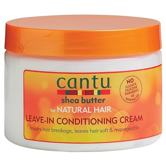 Cantu S/B-Natural Leave In Cond Cream 12oz