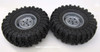 R86223 Premounted Tire and  Wheel Complete ( 1 pair) for RGT Pioneer Crawler