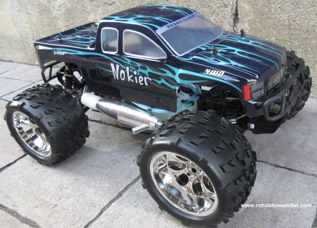 RC Nitro Truck  NOKIER 1/8 Scale 3.5cc 2 Speed Transmission  4WD 2.4G 86298