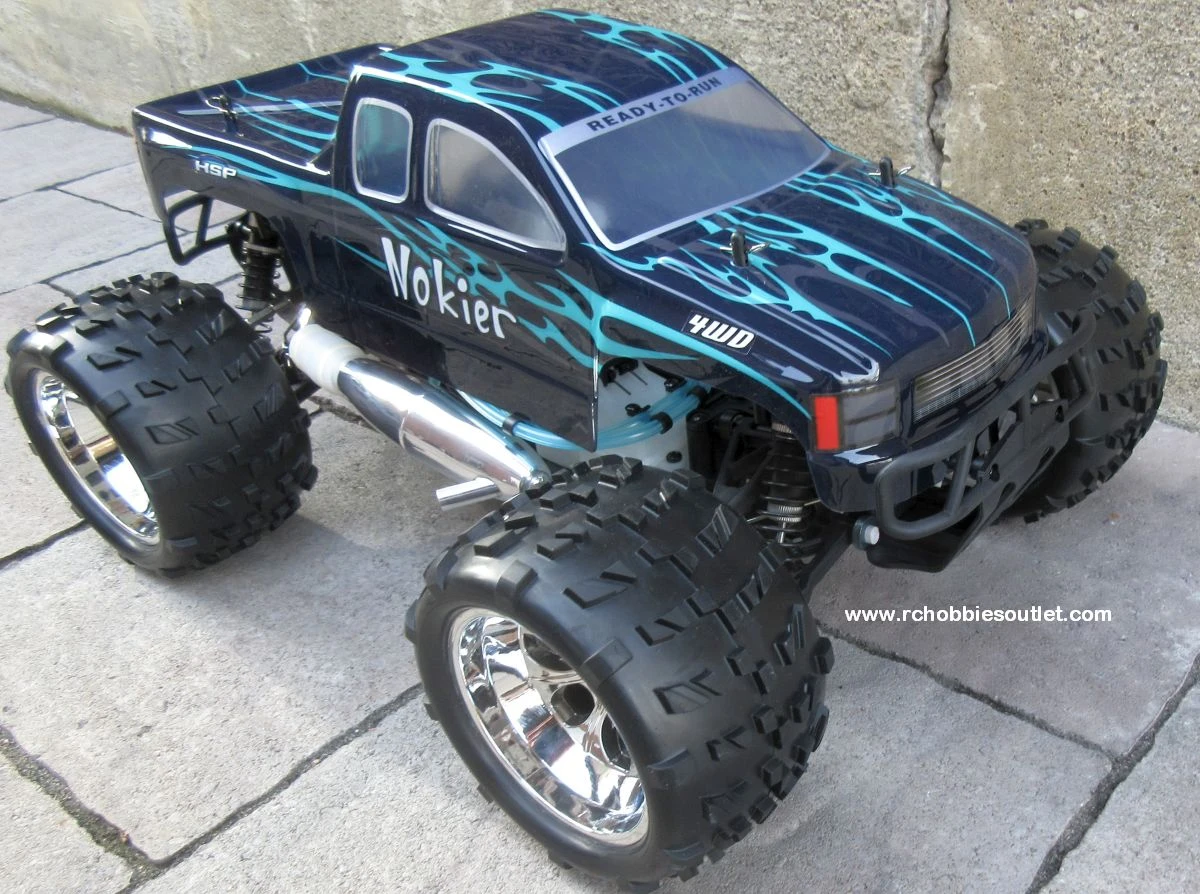 RC Nitro Truck  NOKIER 1/8 Scale 3.5cc 2 Speed Transmission  4WD 2.4G 86298
