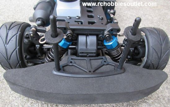 RC Nitro Car Radio Remote Control 2.4G 1/10 RTR 4WD 12309 Blue