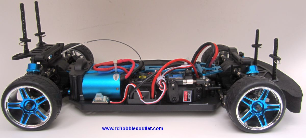 RC Brushless Electric Race Car HSP 1/10 Scale Pro LIPO 4WD 2.4G