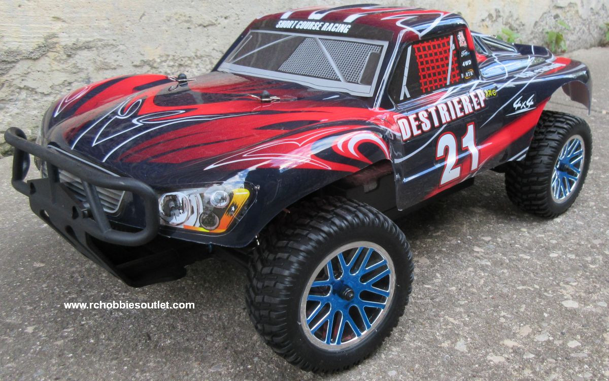  RC Short Course Truck Brushless Electric 1/10 LIPO 4WD 2.4G RTR 55902