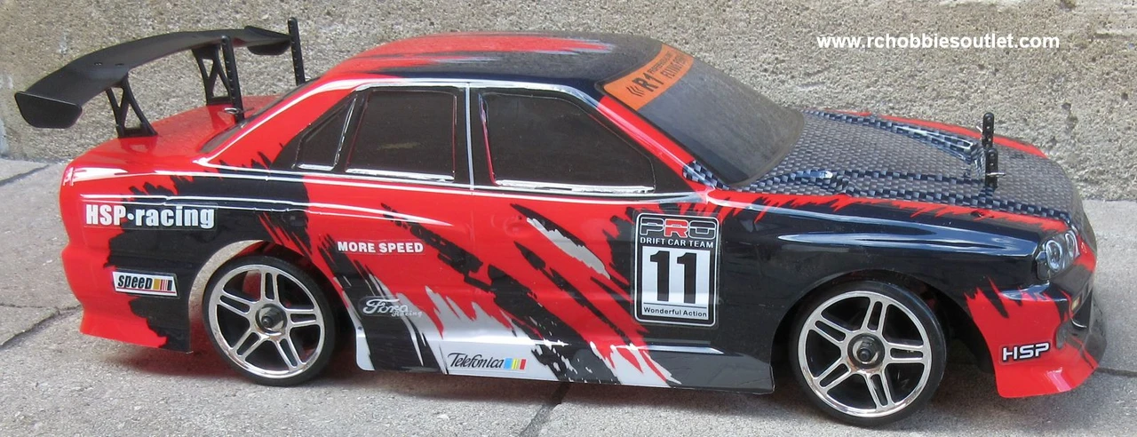 RC Nitro Race Car  Radio Remote Control 1/10 Scale 2.4G RTR 4WD 12334