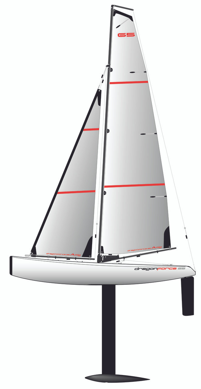 dragon force 65 rc sailboat