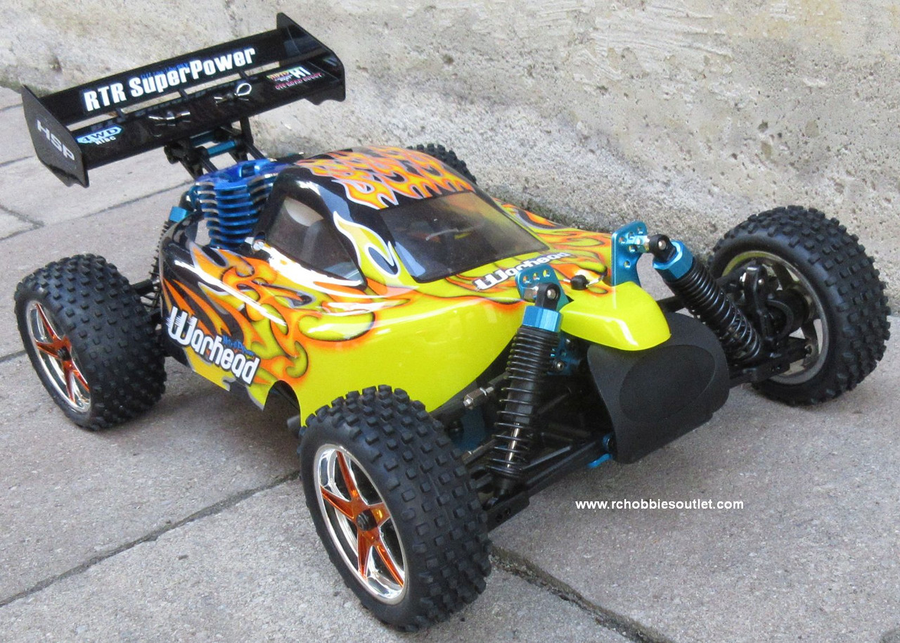 RC NITRO BUGGY / CAR HSP WARHEAD 2 SPEED 2.4G 1/10 Scale MA3