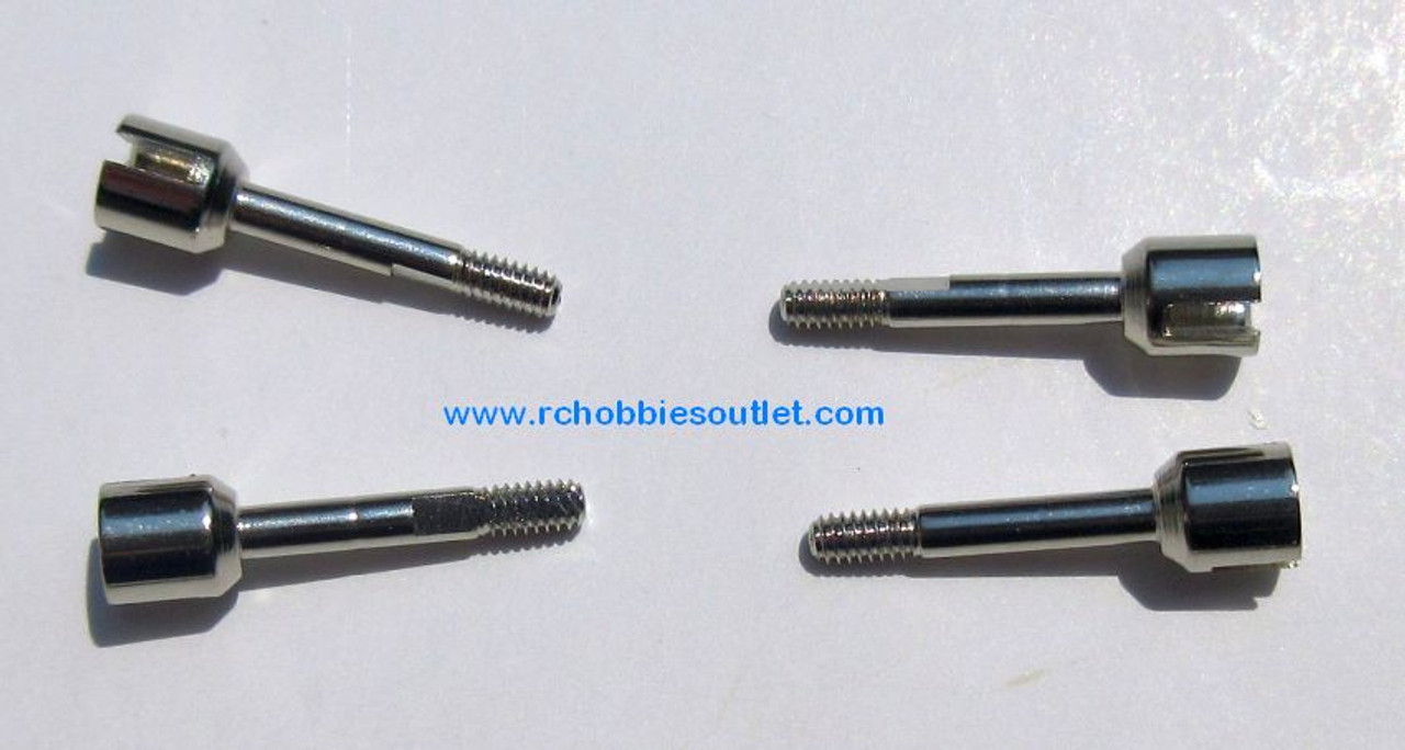 24614 Wheel Axle ( 4 pieces) for HSP and ECX  1/24 Scale Vehicles 