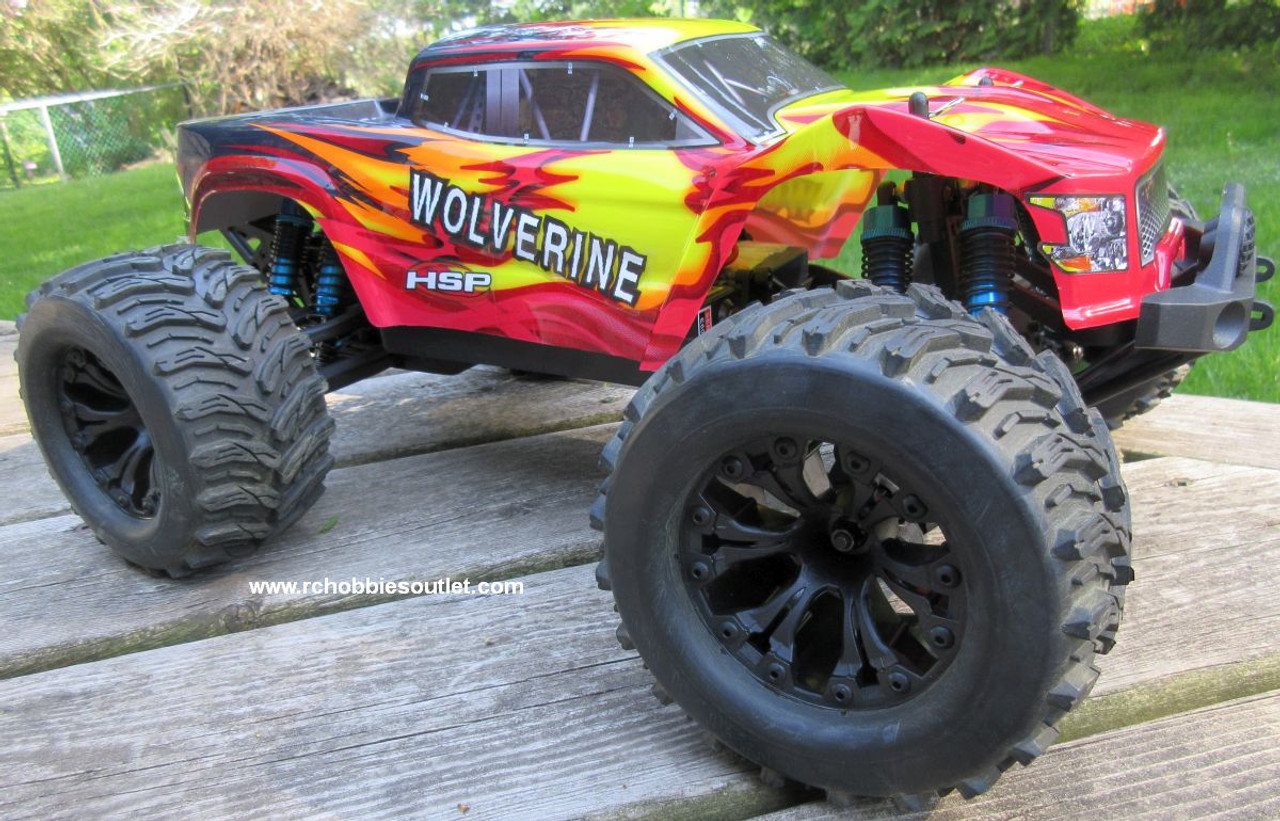 Wolverine Pro RC Truck Brushless Electric 1/10 4WD LIPO 2,4G 70192