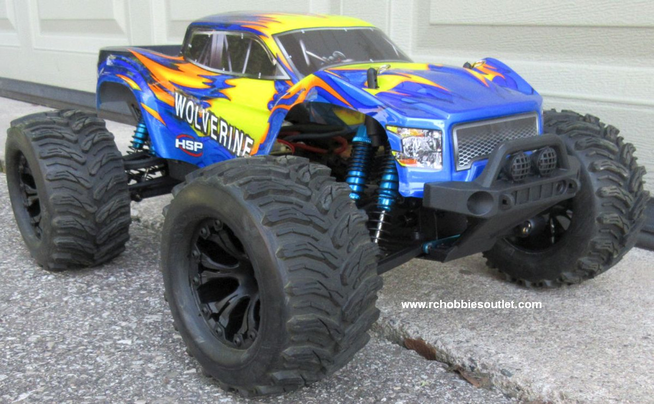 Extra Sale: Wolverine Pro RC Truck Brushless Electric 1/10 4WD LIPO 2,4G 70191