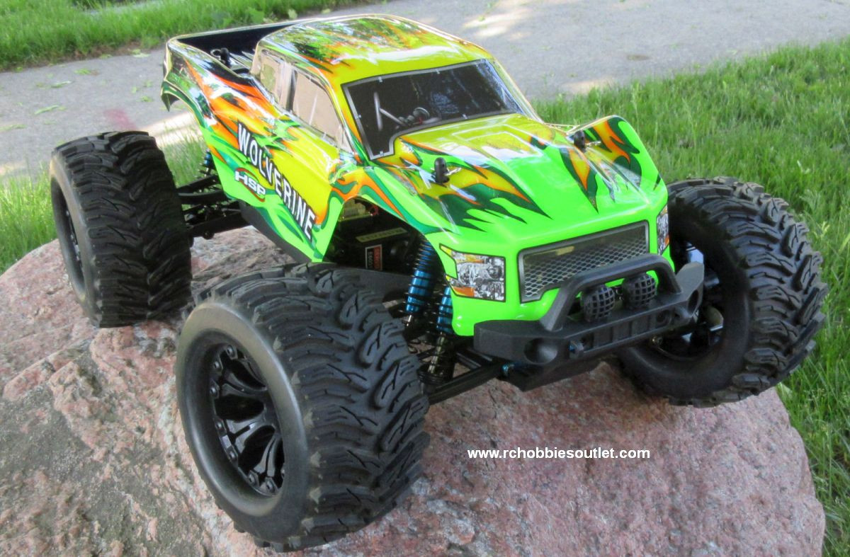 Extra Sale: Wolverine Pro RC Truck Brushless Electric 1/10 4WD