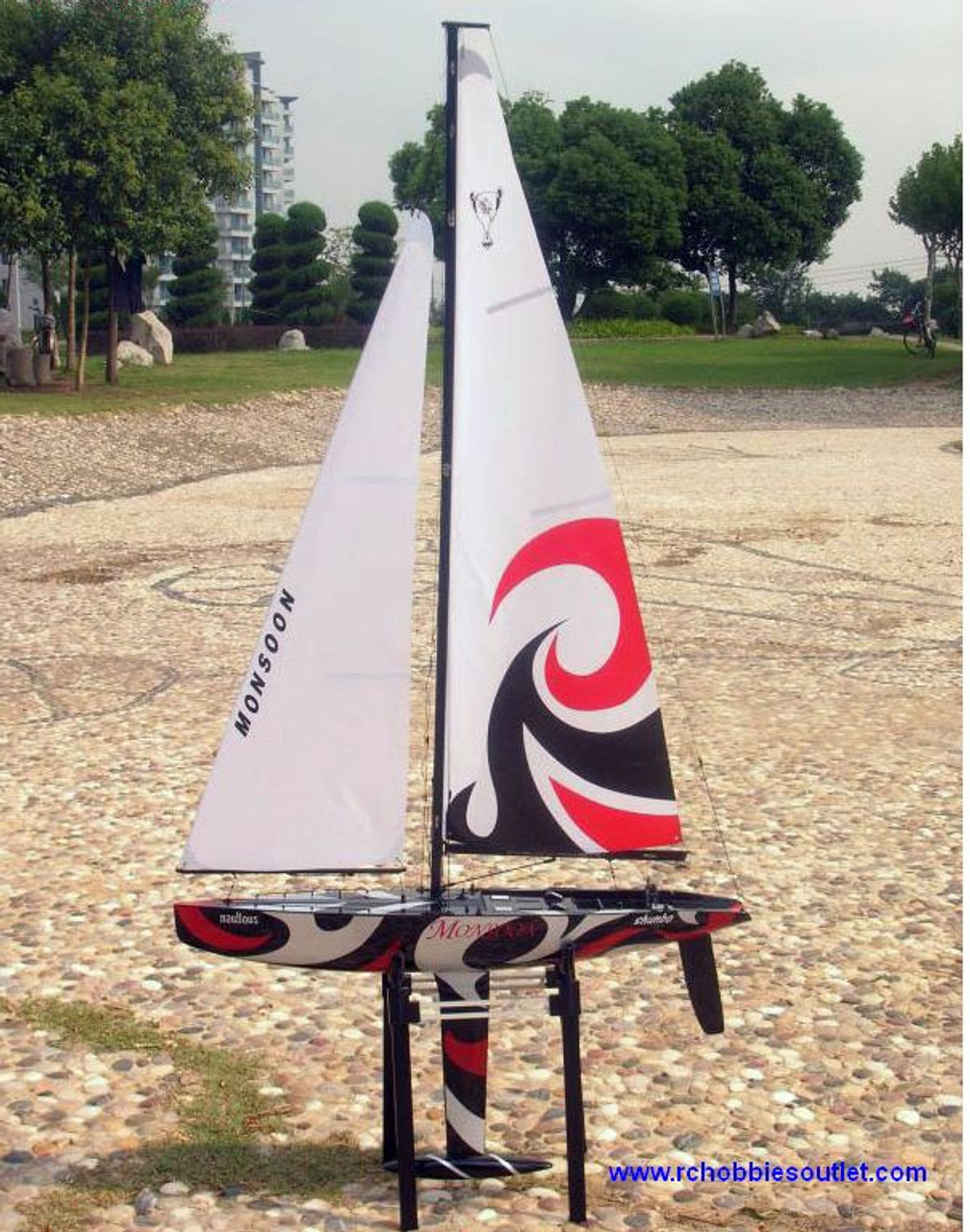 monsoon rc sailboat