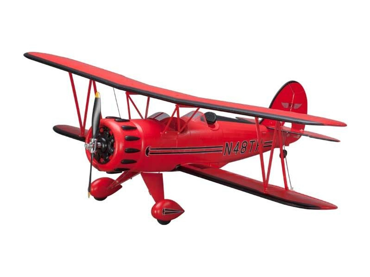 RC Airplane  DYNAM WACO YMF-5D RED 1270mm (50”) PNP