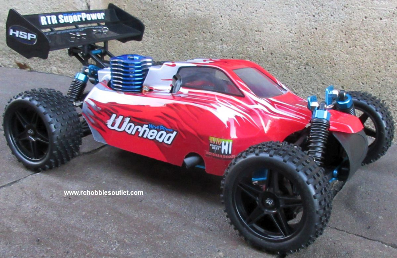  RC Nitro Gas  Buggy / RC Car  HSP WARHEAD 2 Speed 2.4G 1/10 RACE 10750