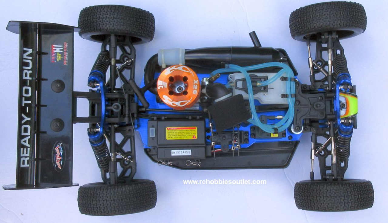 RC Buggy / Car  NB6 4.25cc Nitro Gas Engine 1/8 Scale  4WD 2.4G 97091