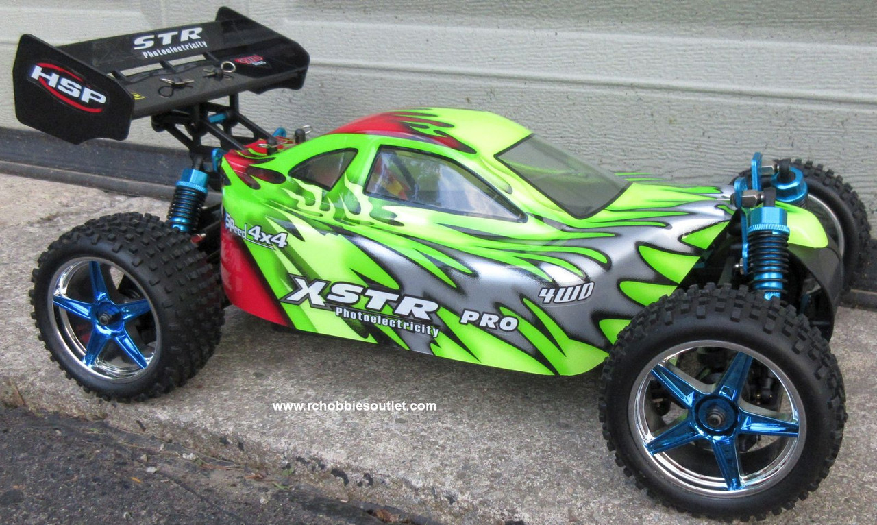 EXTRA SALE:  RC Buggy/ Car HSP XSTR-PRO Brushless Electric LIPO 1/10 Scale 4WD  2.4G 10707