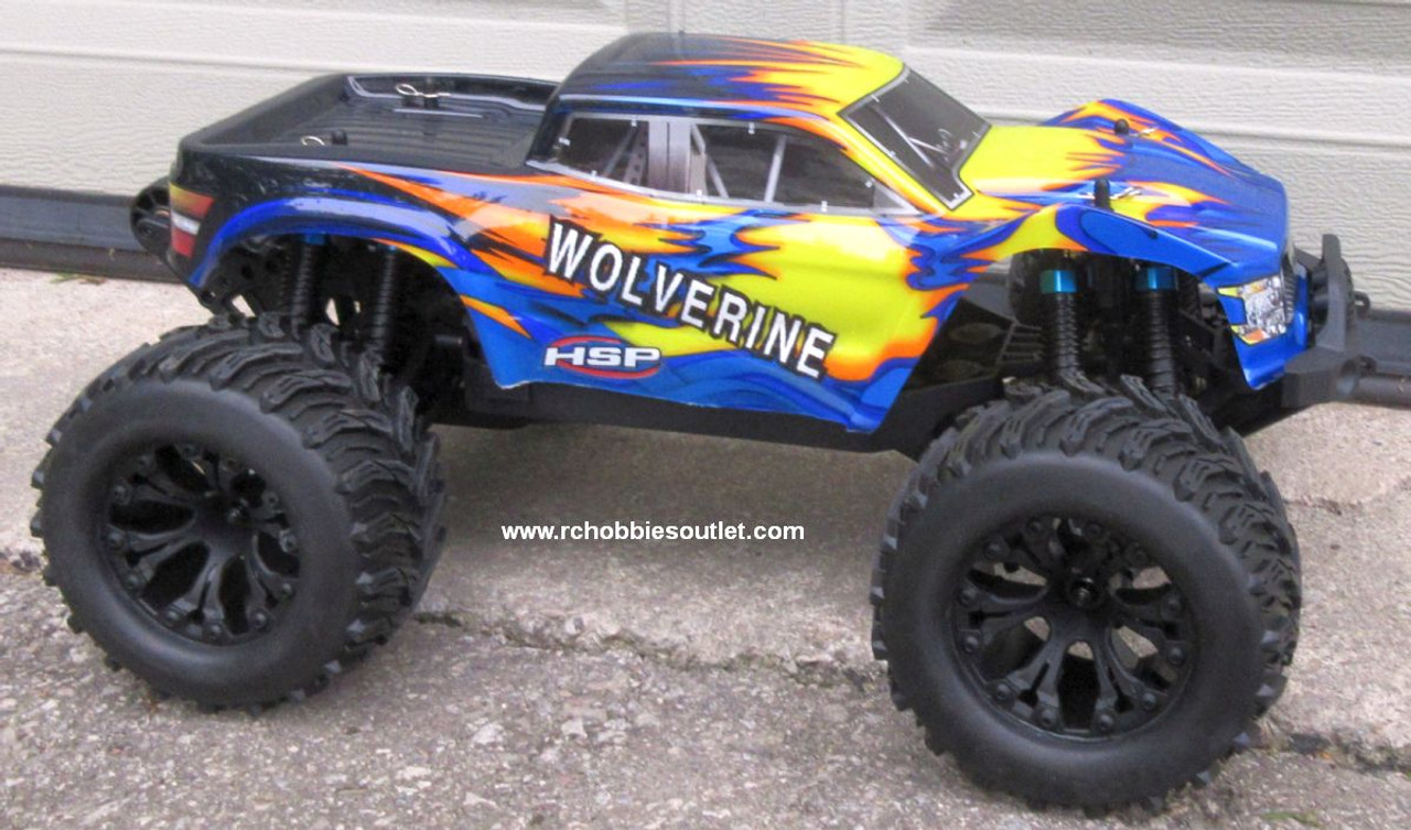 Wolverine  RC Truck Electric 1/10 Scale  4WD 2,4G 70191
