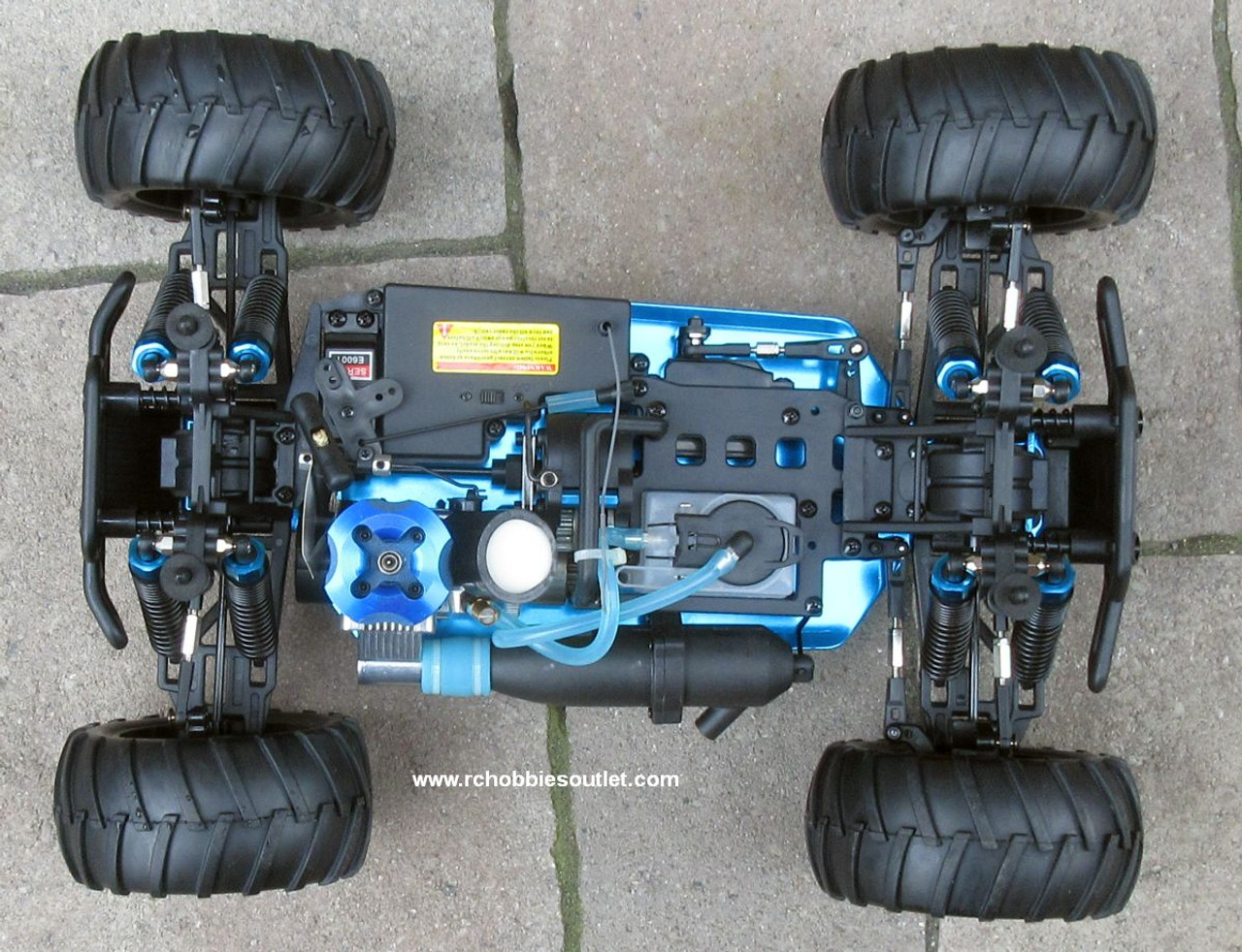   RC Nitro Gas Monster Truck HSP 1/10 Scale 4WD 2.4G RTR 70192