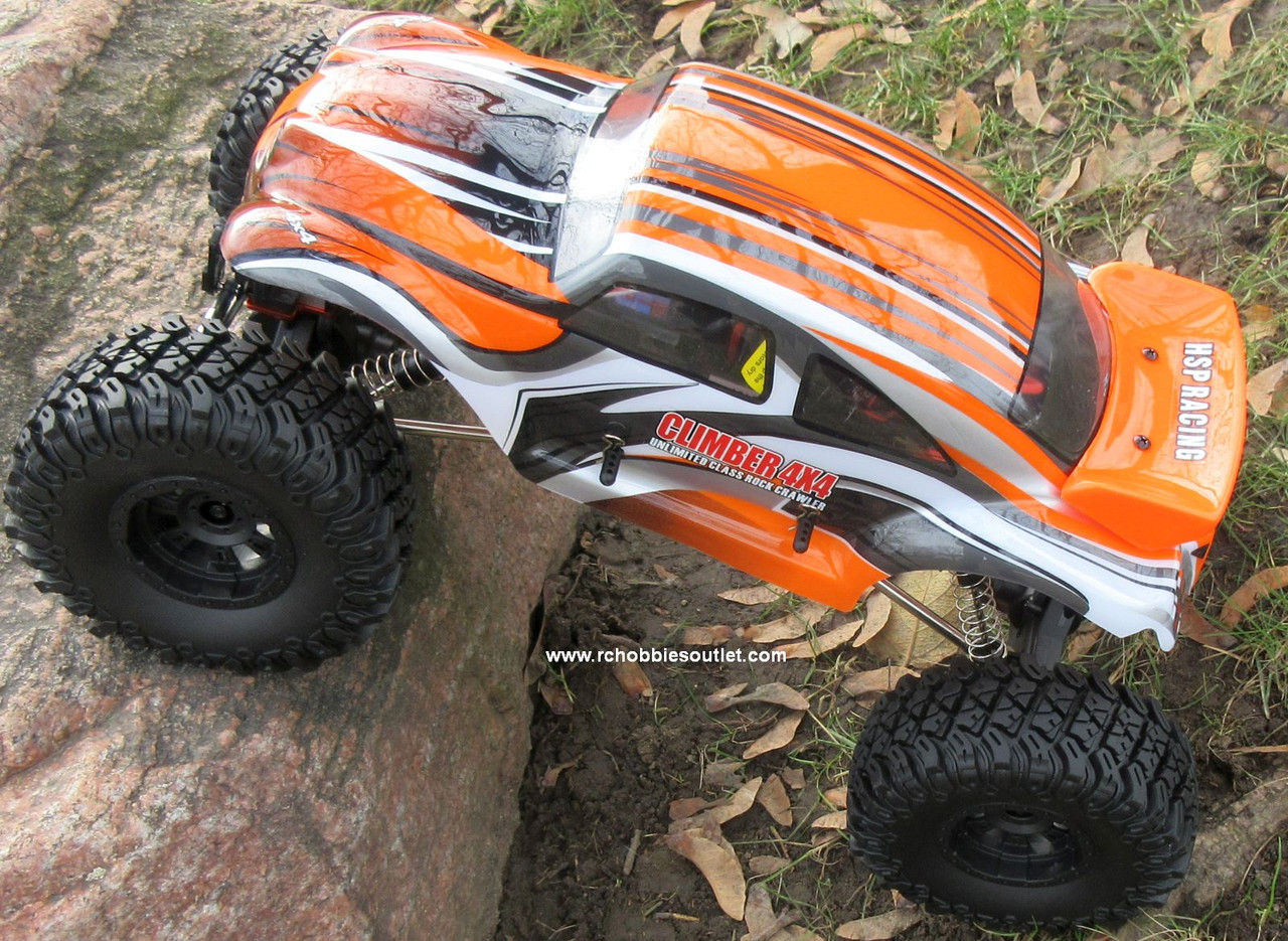 RC Rock Crawler Truck Climber Electric 1/10 Scale RTR 2.4G 4WD 88217